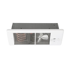 TPI HF4315T2RPW Low Profile Fan Forced Wall Heater 240/208 Volts 1500/1124 Watts