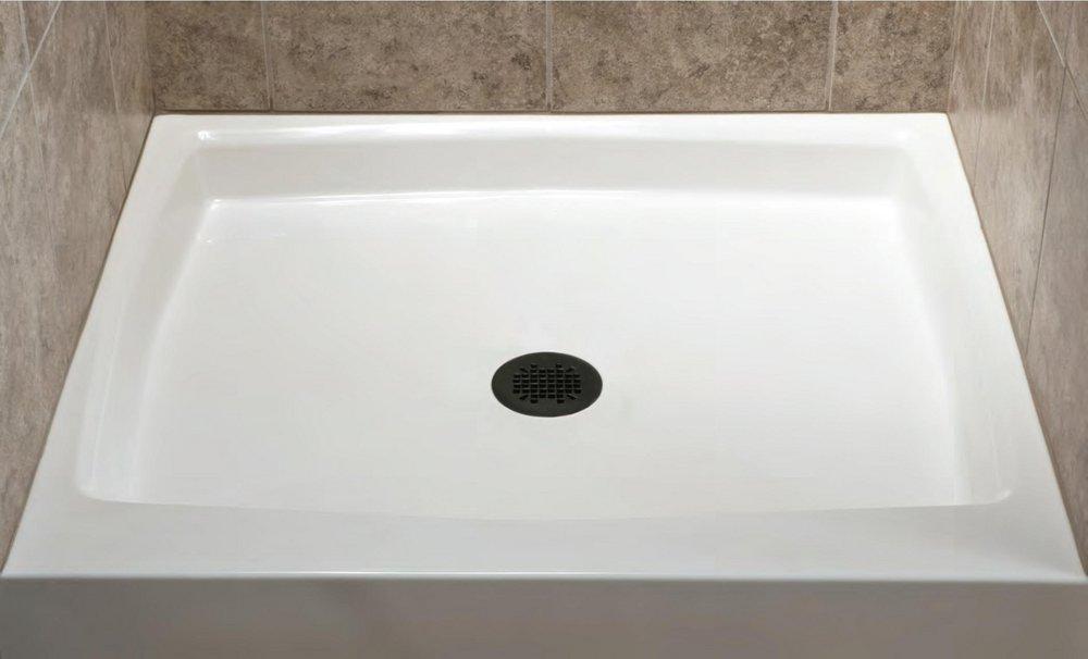 SIOUX CHIEF Sioux Chief 827-2SMRPK1 Shower Drain Strainer in Matte Black