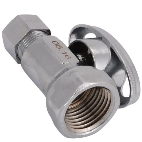 SIOUX CHIEF Sioux Chief 131-G2F1C04 1/2 FIP x 3/8 OD Compression Straight Stop Valve - LFBV890013 No Lead