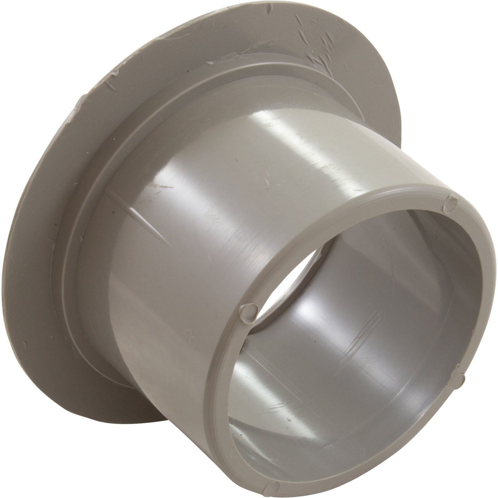 WATERWAY PLASTICS Waterway Plastics 519-6717 Volleyball Pole Holder Flange - Gray