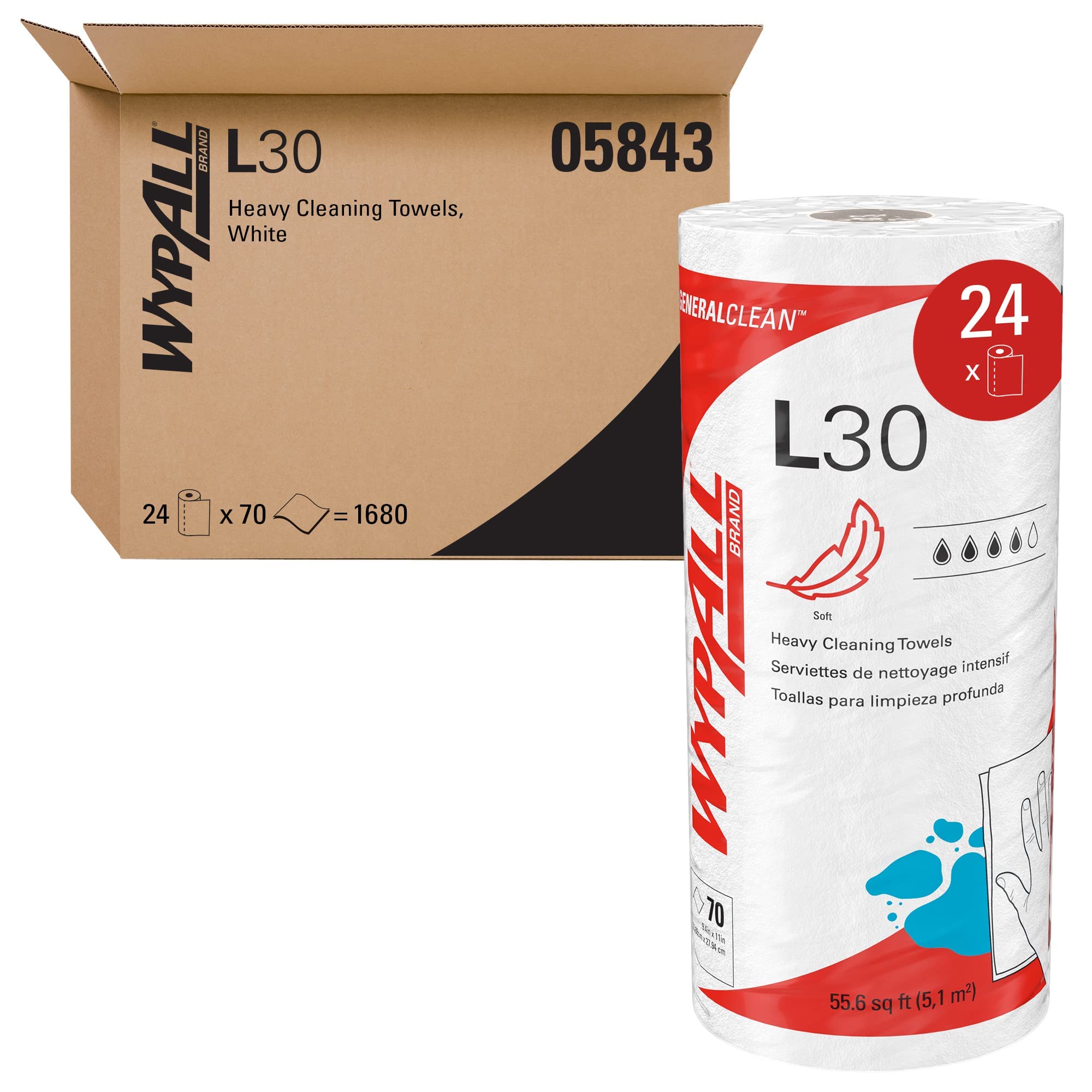 WYPALL 5843 PAPER PRODUCTS