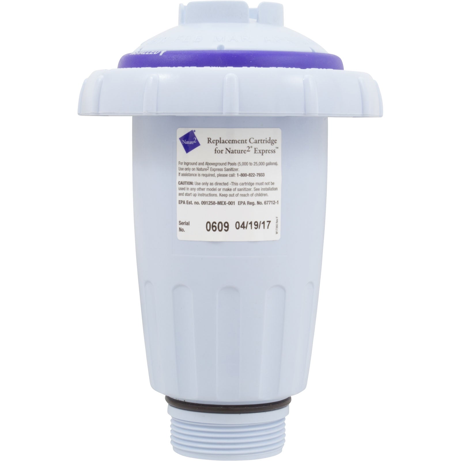 ZODIAC Zodiac W28175 Nature2 Express Ig/Ag Cartridge Single