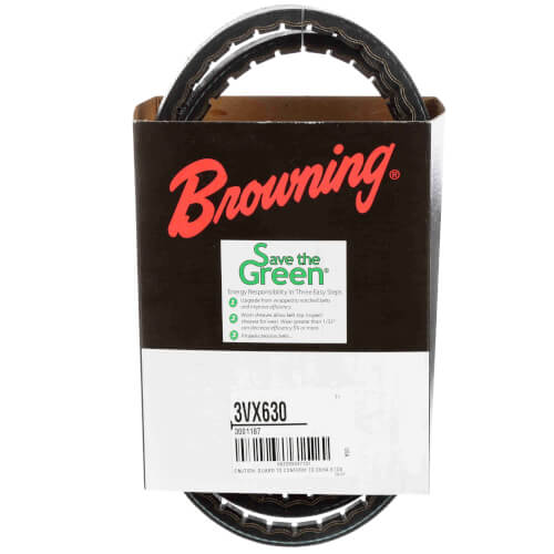 BROWNING Browning 3VX630 63 Browning V-Belt