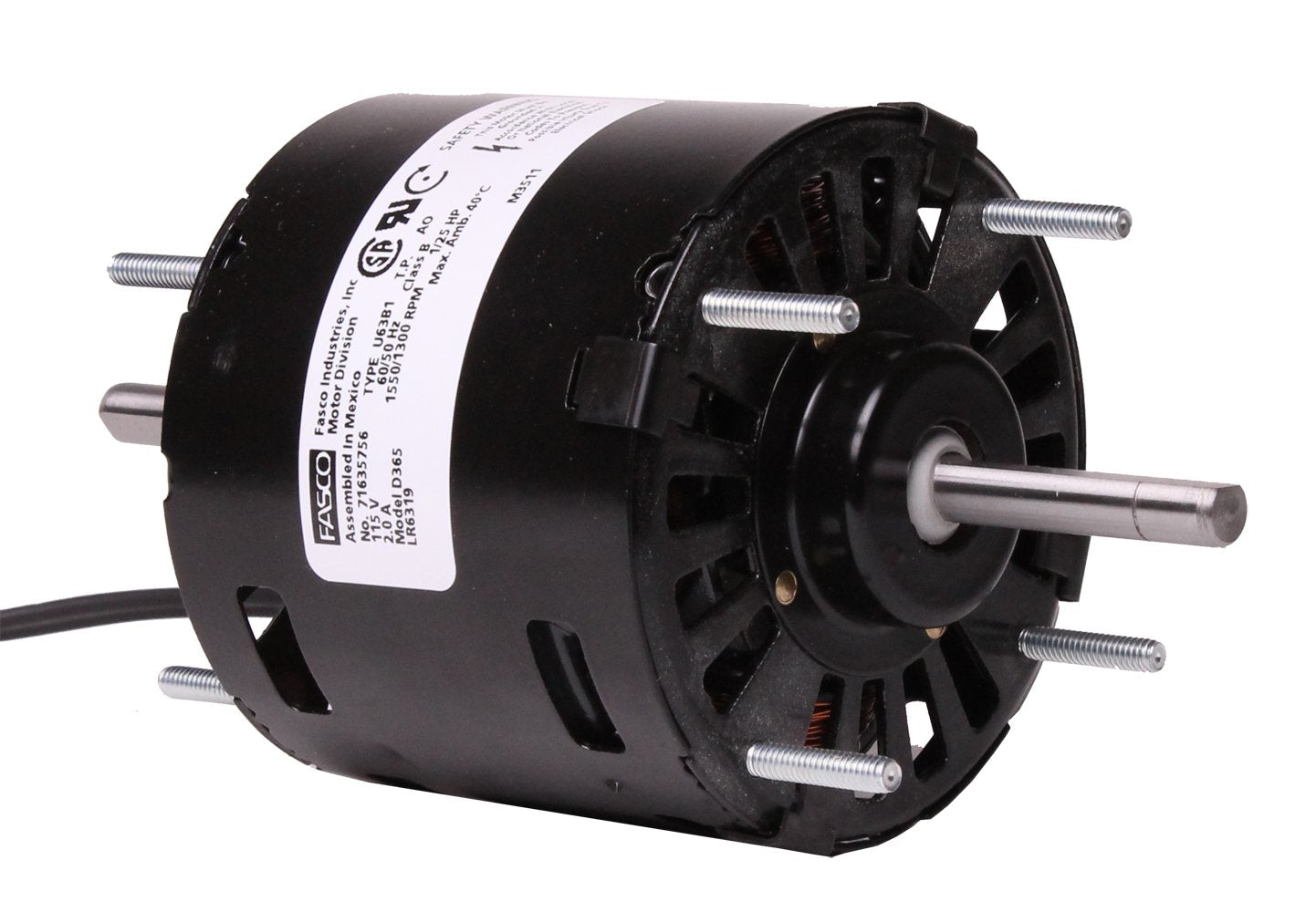 GENTEQ MOTORS D365 BLOWER MOTORS