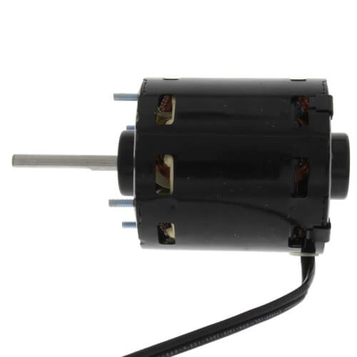 GENTEQ MOTORS Fasco D1121 3.3 Frame Open Ventilated Shaded Pole Evaporator Coil and Refrigeration Fan Motor with Sleeve Bearing, 1/20HP, 1550rpm, 208-230V, 60Hz, 1 amps