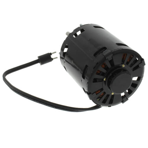 GENTEQ MOTORS Fasco D1121 3.3 Frame Open Ventilated Shaded Pole Evaporator Coil and Refrigeration Fan Motor with Sleeve Bearing, 1/20HP, 1550rpm, 208-230V, 60Hz, 1 amps