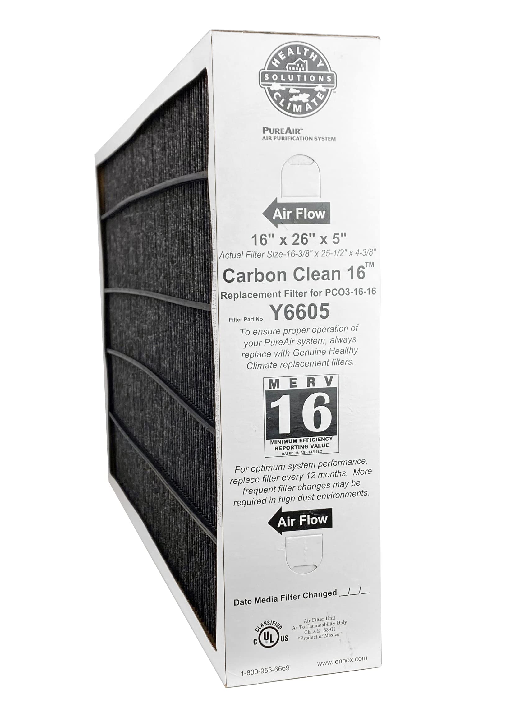 LENNOX Y6612 REPLACEMENT FILTERS