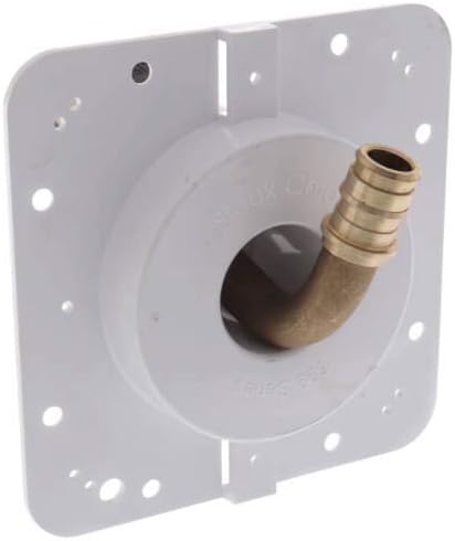 SIOUX CHIEF Sioux Chief 699-A1-WR 1/2 F1960 PEX Inlet x 3/8 Compression OmegaPlate Single Valve Outlet Panel
