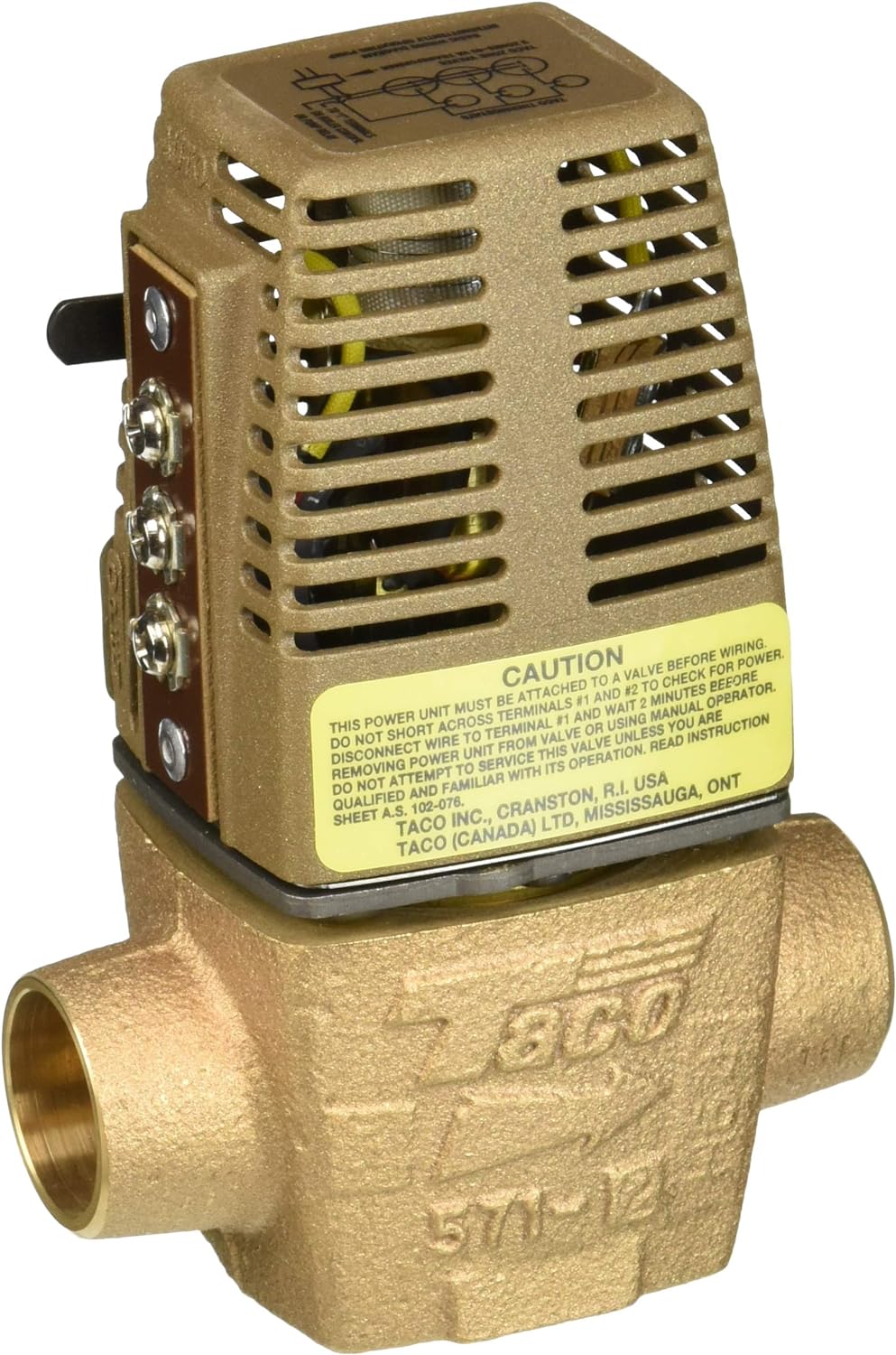 TACO 571-2 ZONE VALVES