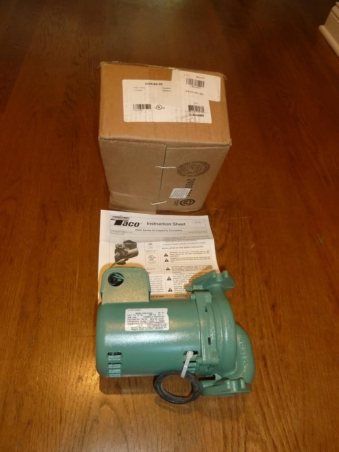 TACO 2400-50/2-3P CIRCULATOR PUMPS