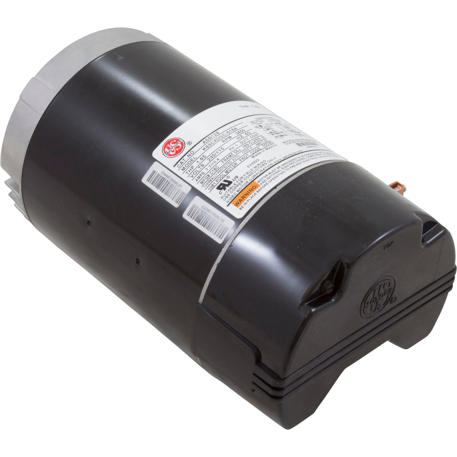 US MOTORS Nidec Motor Corp ASB128 Motor 1.0 Horsepower 115/230V Replacement MPN