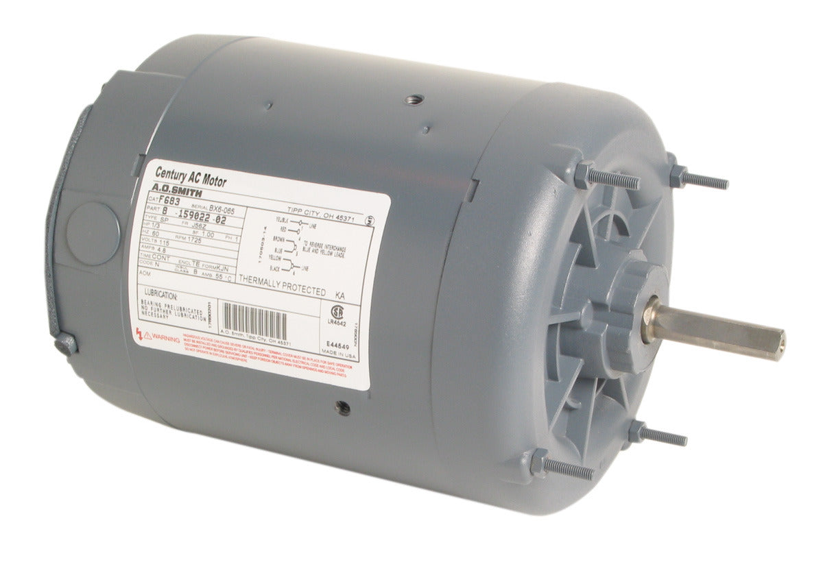 CENTURY MOTORS UF683 BLOWER MOTORS