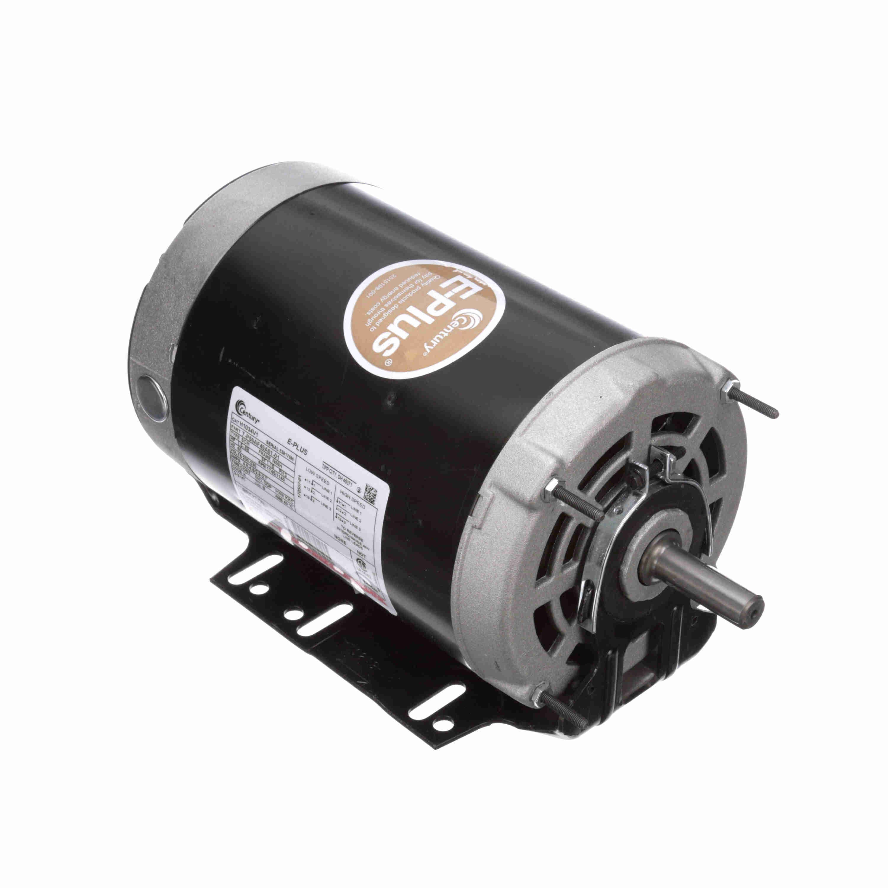CENTURY MOTORS UH1034V1 GENERAL PURPOSE MOTORS