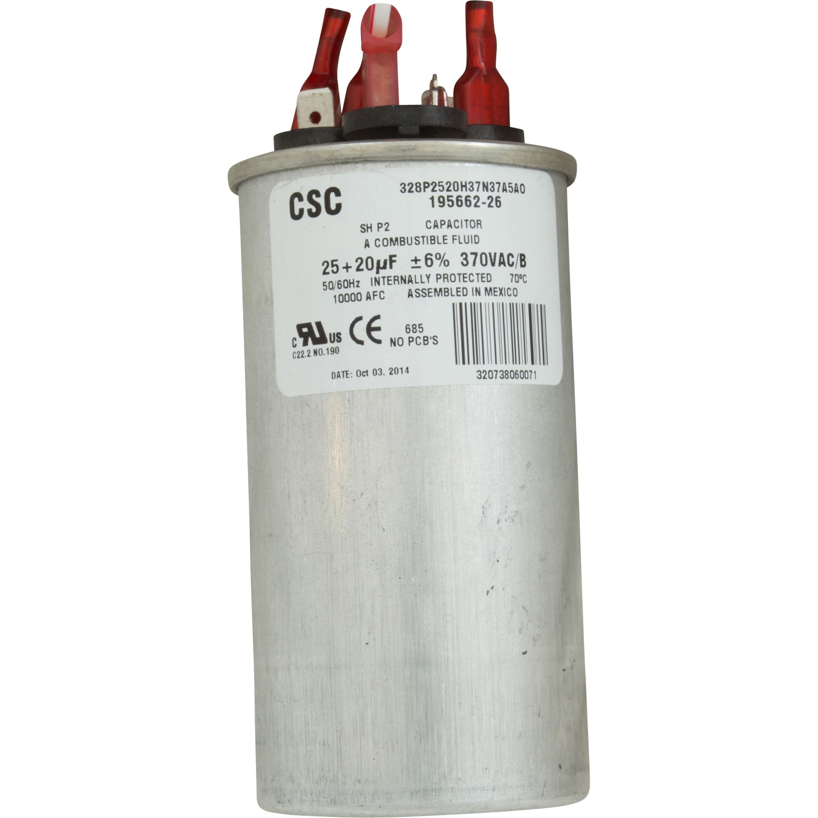 CENTURY MOTORS Century SQL1072R Pool and Spa Motor 3/4HP 115V Replacement MPN
