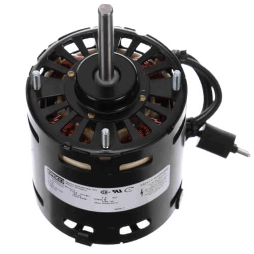 GENTEQ MOTORS Fasco D1120 3.3 Frame Open Ventilated Shaded Pole Evaporator Coil and Refrigeration Fan Motor with Sleeve Bearing 1/20HP 1550rpm 115V 60Hz