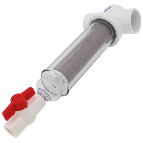 RUSCO Rusco 1-1/2-60SS-F 1-1/2 Stainless Steel Screen Spin-Down Filter System (60 Mesh)