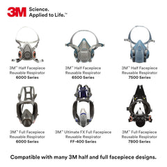 3M 2297 P100 Advanced Respirator Filter Pack