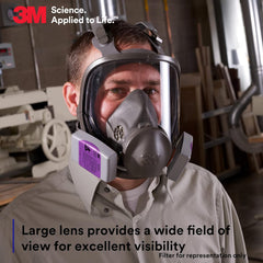 3M 6900 Full Facepiece Reusable Respirator Large Lens P100