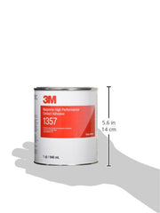 3M 62135765303 Neoprene High Performance Contact Adhesive 1357 Gray-Green 1 Quart Can
