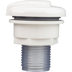CUSTOM MOLDED PRODUCTS Custom Molded Products 25099-000-000 Air Ctrl, CMP, Mini, 1-1/8hs, 1-11/16dia, Cresent, White, 1/2