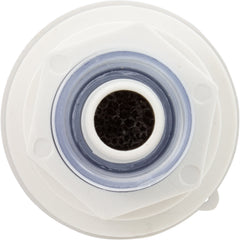 CUSTOM MOLDED PRODUCTS Custom Molded Products 25099-000-000 Air Ctrl, CMP, Mini, 1-1/8hs, 1-11/16dia, Cresent, White, 1/2
