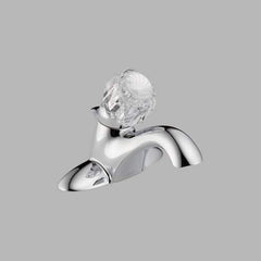DELTA FAUCET Delta Faucet 522-TPM-DST Classic Single-Handle Bathroom Faucet with Metal Pop-Up Drain, Chrome