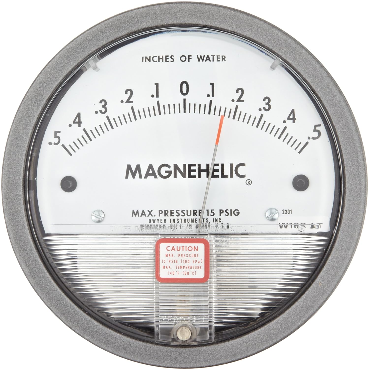 DWYER 2301 PRESSURE GAUGES