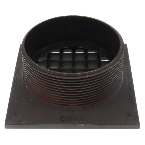 JONES STEPHENS Jones Stephens D6096RB 3-1/2 X 5 Oil Rubbed Brz Sq Spud & Str