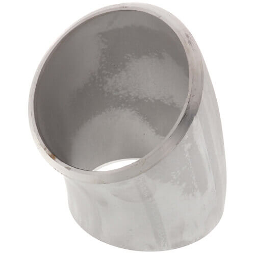 MERIT BRASS Merit Brass 04402-64 45 deg Long Radius Elbow 4 in Buttweld