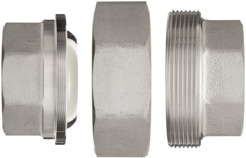 MERIT BRASS Merit Brass 3487D-32 Pipe Union 2 Inch FNPT 3000 lb 304/304L Stainless Steel