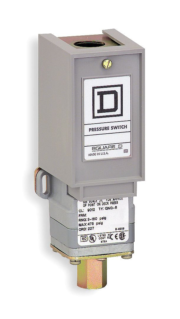 SCHNEIDER ELECTRIC 9012GNG5 PRESSURE SWITCHES