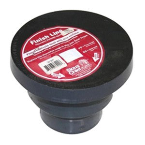 SIOUX CHIEF Sioux Chief 832-36PF Finish Line 3 Inch Inside Caulk Plastic Floor Drain