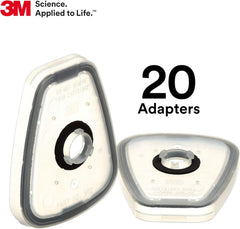 3M 502 Respirator Filter Adapter 20 Pack
