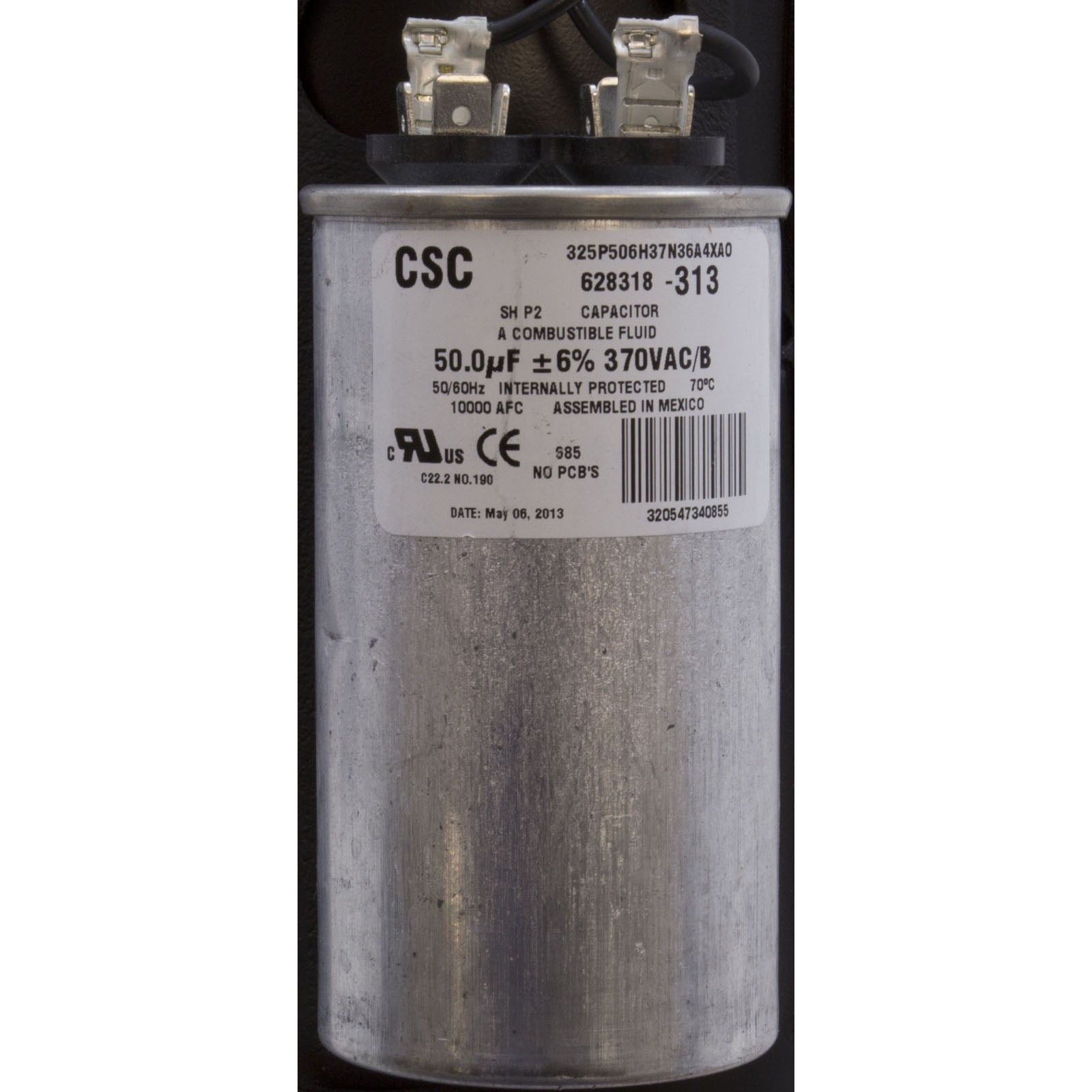 CENTURY MOTORS Century B796 Pool Pump Motor Permanent Split Capacitor 1.5 HP 56J Frame 3450 RPM