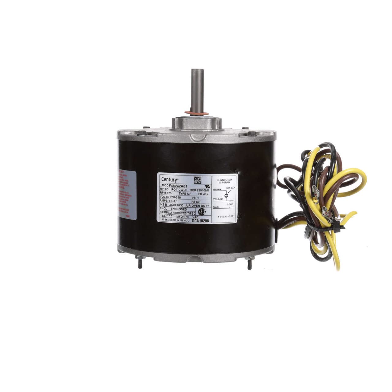 CENTURY MOTORS OCA10208 BLOWER MOTORS