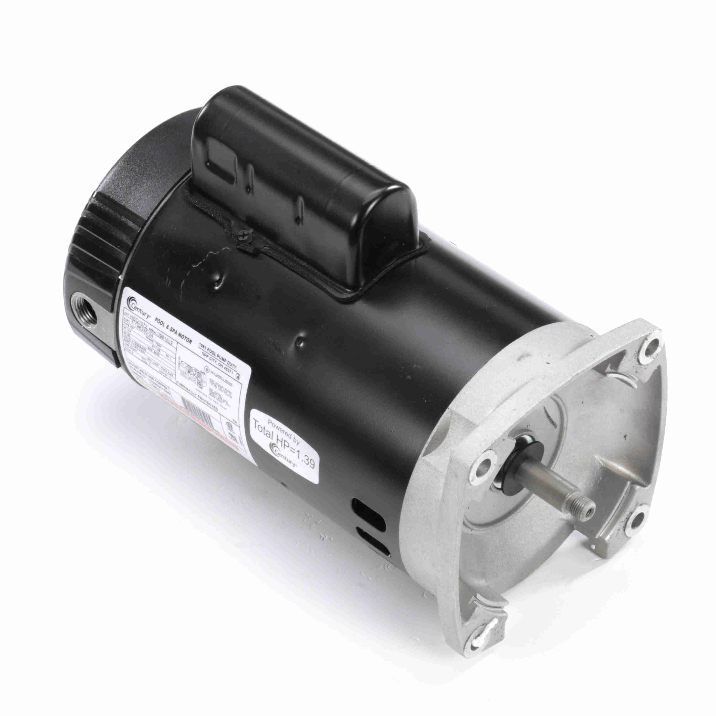 CENTURY MOTORS UHSQ1072 POOL & SPA PUMP MOTORS