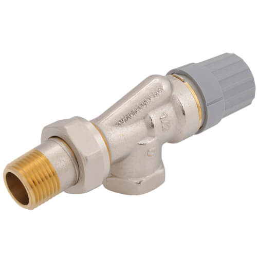 DANFOSS Danfoss 013G8013 RA2000 1/2 Side Mount Angle Thermostatic Radiator Valve
