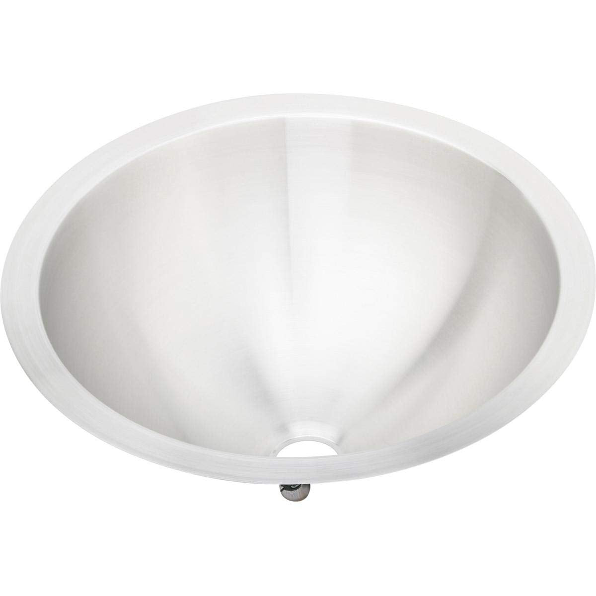 ELKAY Elkay RLLVR12 Asana Stainless Steel Drop-in Bathroom Sink 18 Inch
