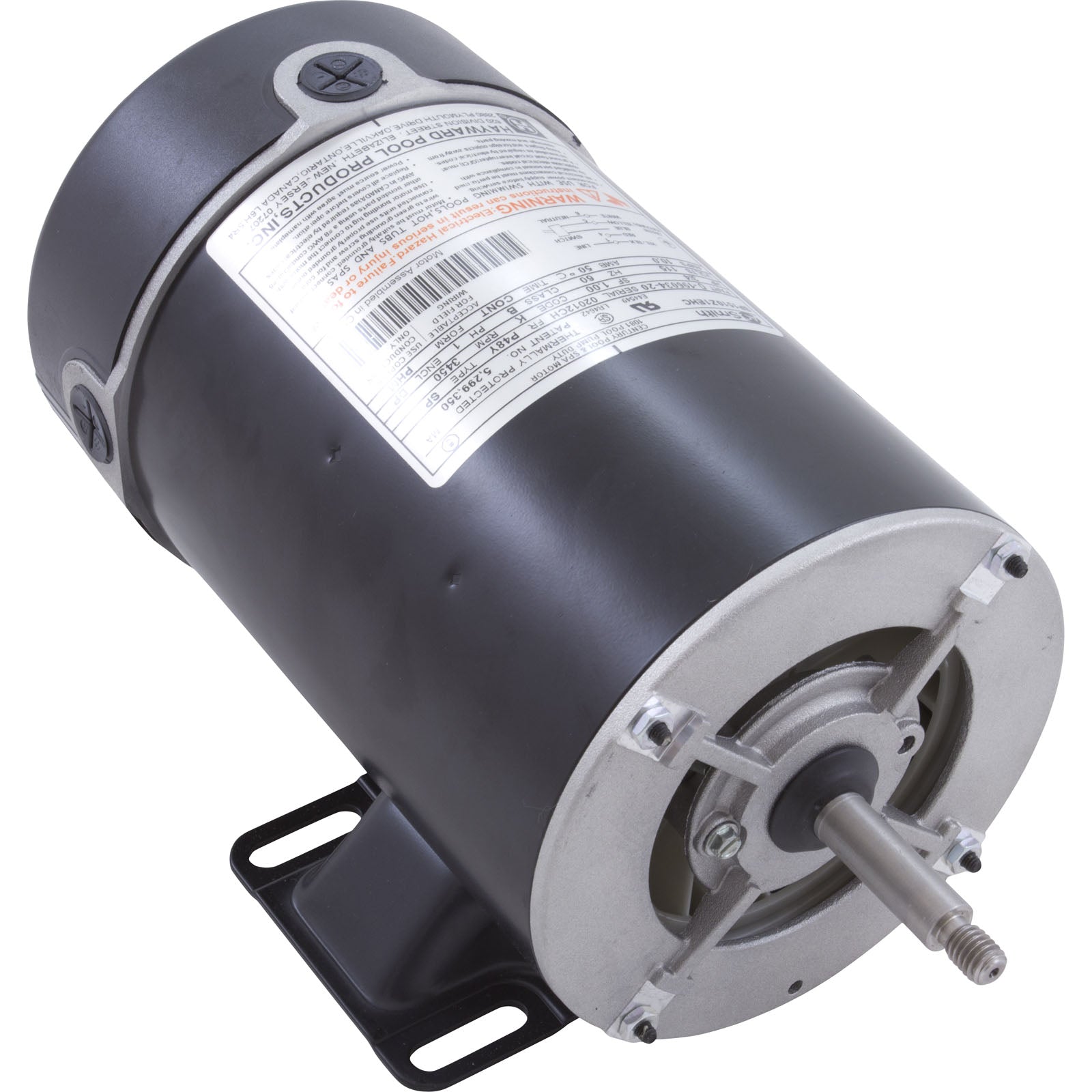 HAYWARD Hayward SPX1510Z1E Motor With Switch 3/4 HP Replacement