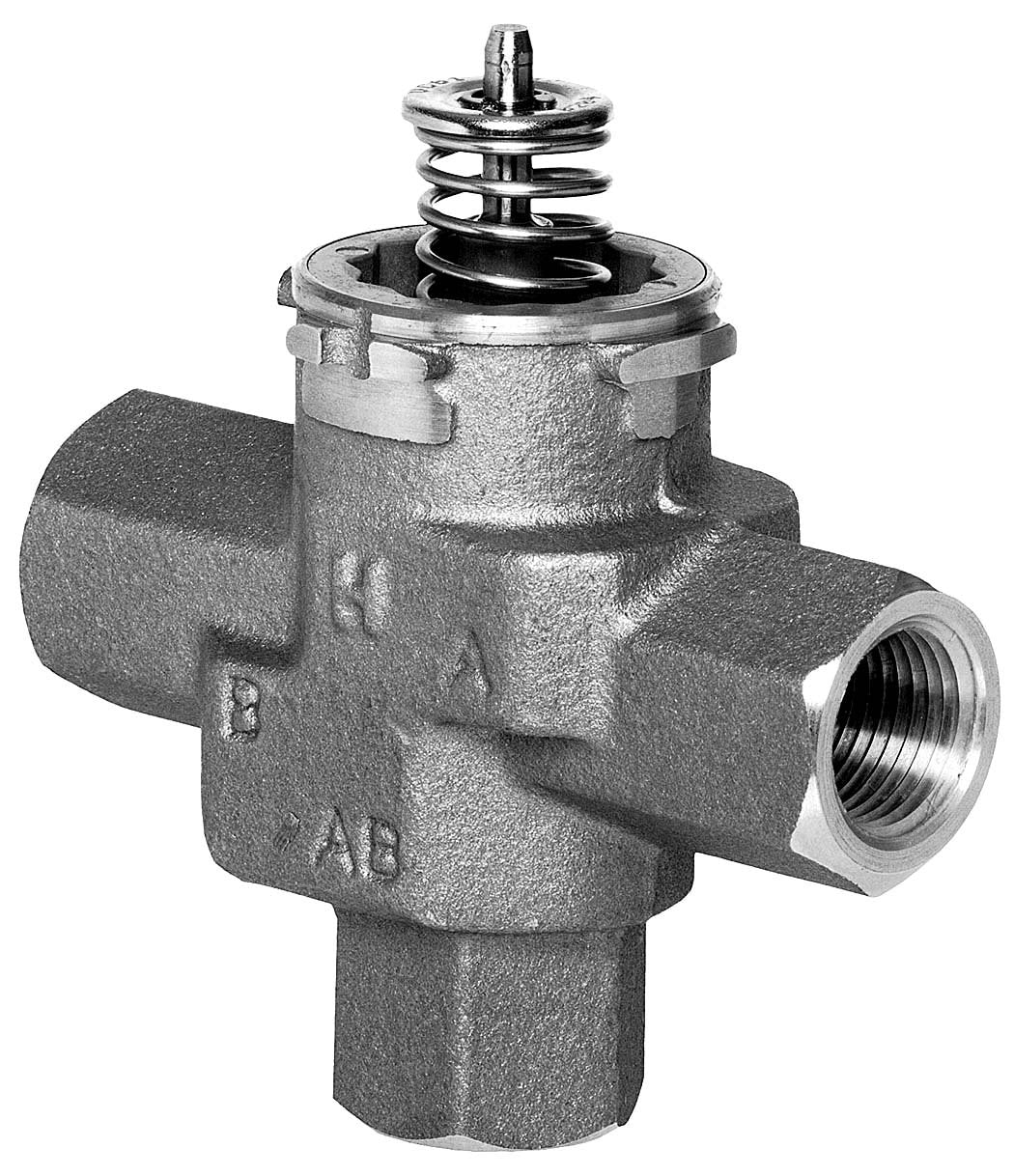 RESIDEO Honeywell VCZNE6100 1-1/4 inch Three-Way Cartridge Cage Valve 9 Cv