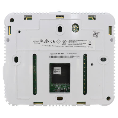 JOHNSON CONTROLS Johnson Controls TEC3330-14-000 TSTAT RTU/HP White