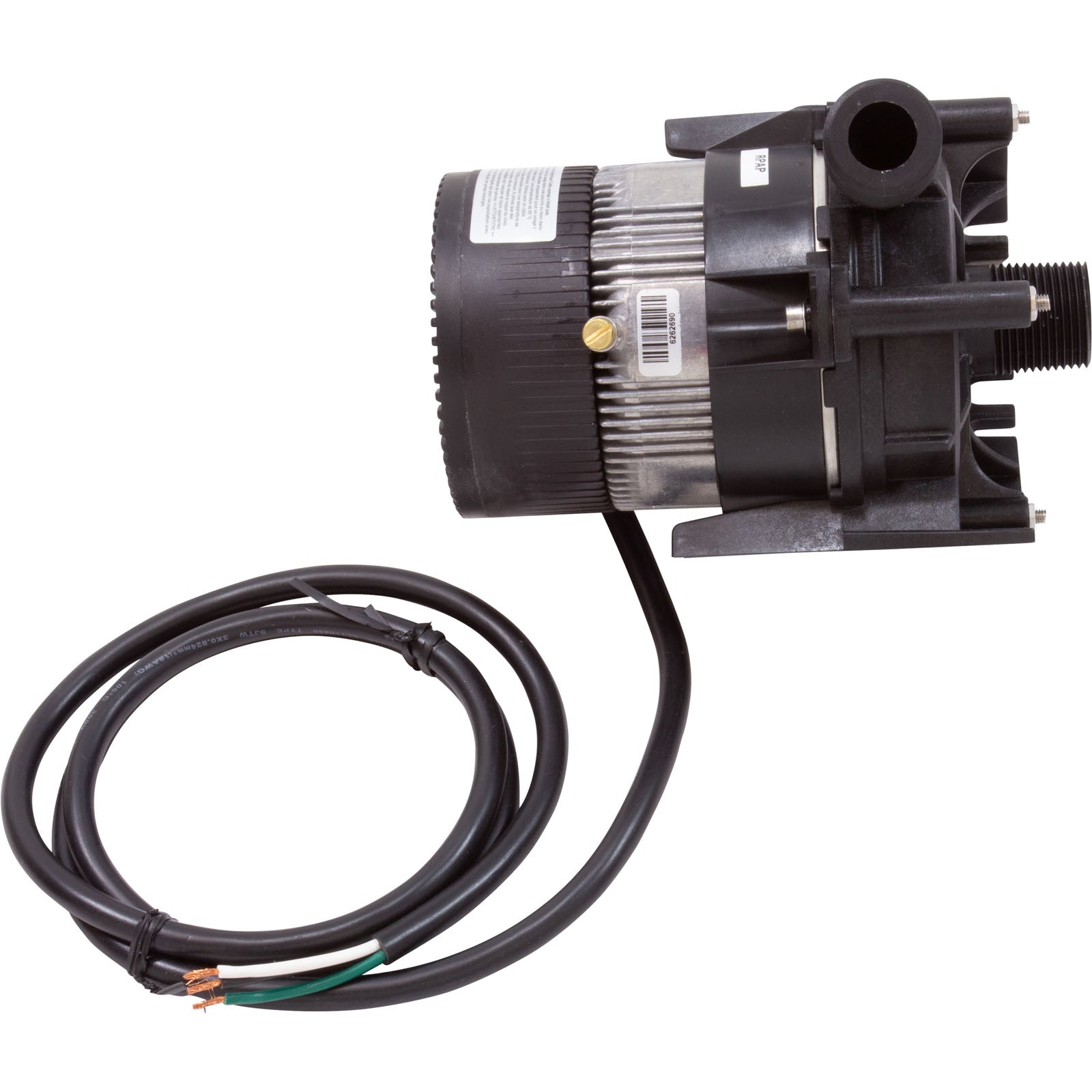 LAING THERMOTECH Laing Thermotech 6050U0013 E-10 115V Circulation Pump 3/4 Thread 4ft Bare Cord