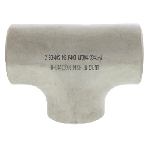 MERIT BRASS Merit Brass 04406-32 Tee Buttweld 2 inch SCH 40 ASTM A403