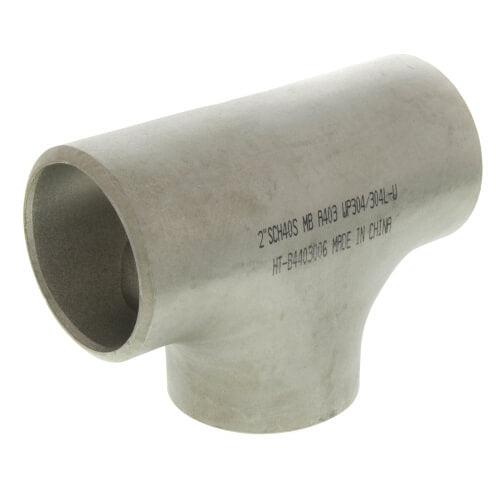 MERIT BRASS Merit Brass 04406-32 Tee Buttweld 2 inch SCH 40 ASTM A403