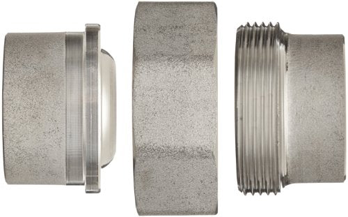 MERIT BRASS Merit Brass SW3487D-16 Stainless Steel Pipe Union Class 3000 Socket Weld 1 Inch