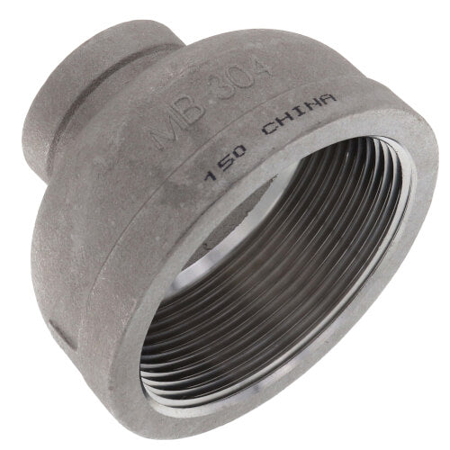 MERIT BRASS Merit Brass K412-3212 Stainless Steel Reducing Coupling 2 x 3/4 FNPT