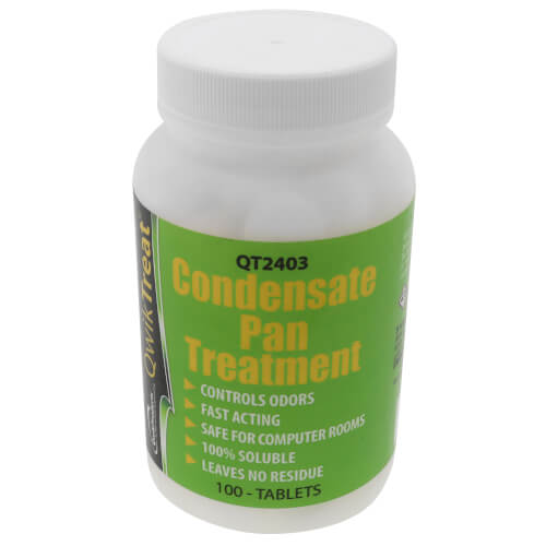 QWIK PRODUCTS Mainstream Engineering QT2403 QwikTreat Time Release Condensate Pan Treatment Tablet