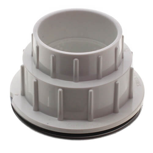 SIOUX CHIEF Sioux Chief 825-27P 2 in. Push On Plastic White Shower Drain
