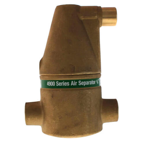 TACO Taco 49-075P-1 Brass 4900 Series Air Separator 3/4 Press