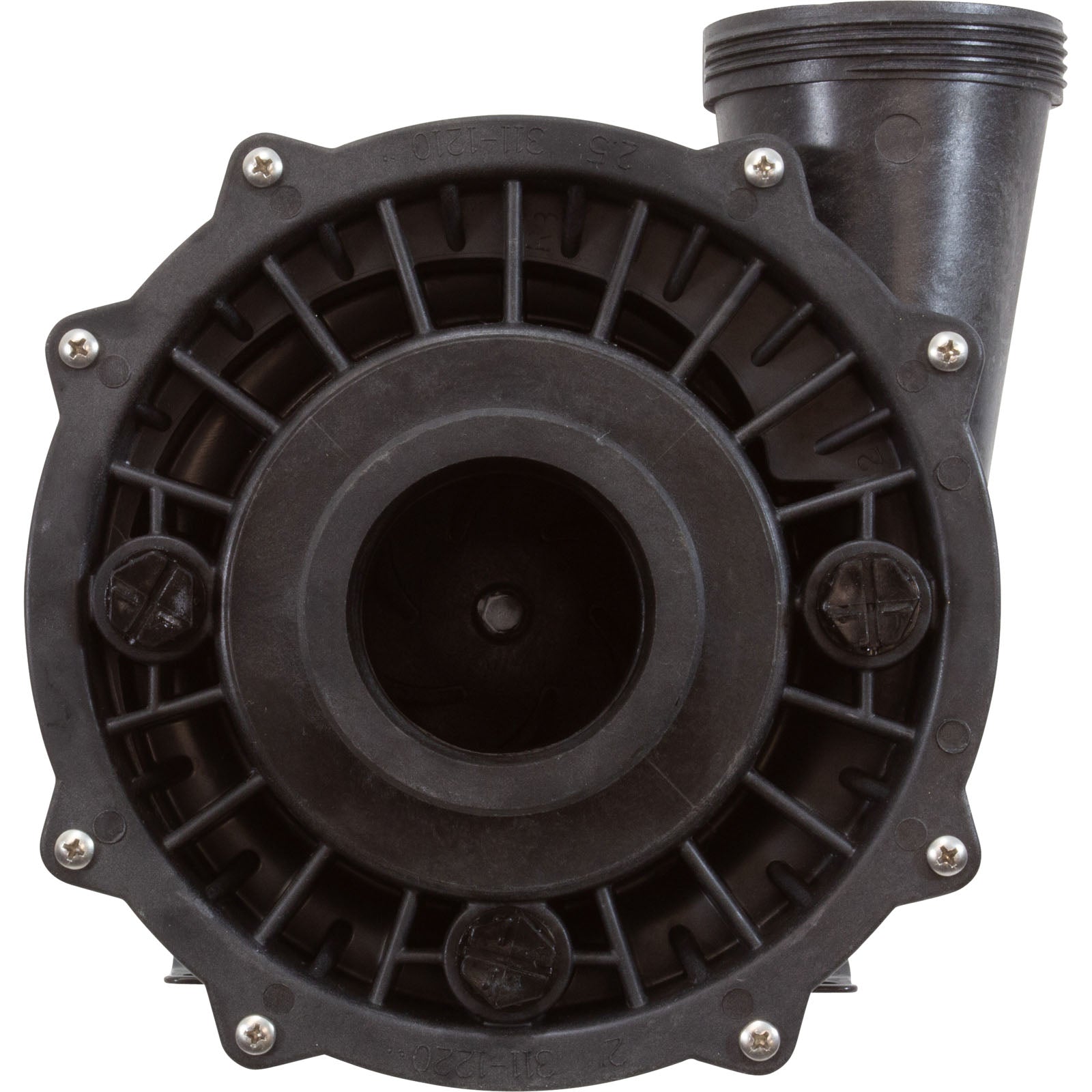 WATERWAY PLASTICS Waterway Plastics 3420820-1A Executive 48 Frame Spa Pump 2HP 230V 2-Speed